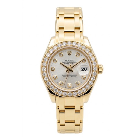 Rolex Pearlmaster 29mm 80298 18K Yellow Gold Women's Watch