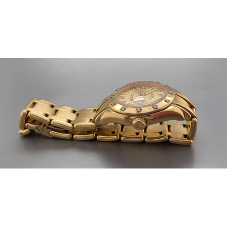 Rolex Pearlmaster 29mm 80318 18K Yellow Gold Women's Watch