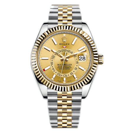 Rolex Sky Dweller 42mm 326933 18K Yellow Gold/Stainless Steel Men's Watch