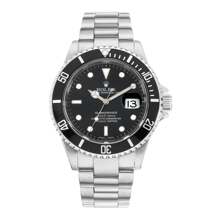 Rolex Submariner Date 40mm 16610 Stainless Steel Men's Watch