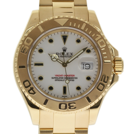 Rolex Yacht Master 40MM 16628 18K Yellow Gold Men's Watch