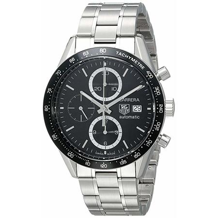 Tag Heuer Carrera 41mm CV2010-4 Stainless Steel Men's Watch