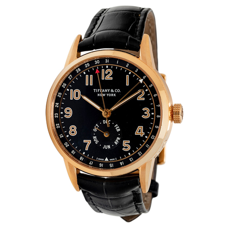 Tiffany & Co Annual Calendar 40mm CT60 18K Yellow Gold Men's Watch