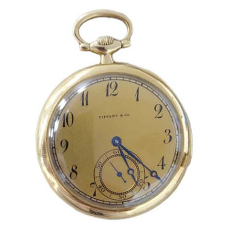 Tiffany & Co Pocket Watches 46.5mm  18K Yellow Gold Men's Watch