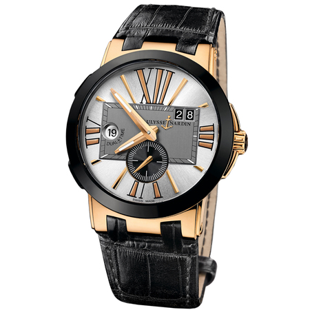 Ulysse Nardin Executive Dual Time 43mm 246-00-3-5-421 18K Yellow Gold Men's Watch