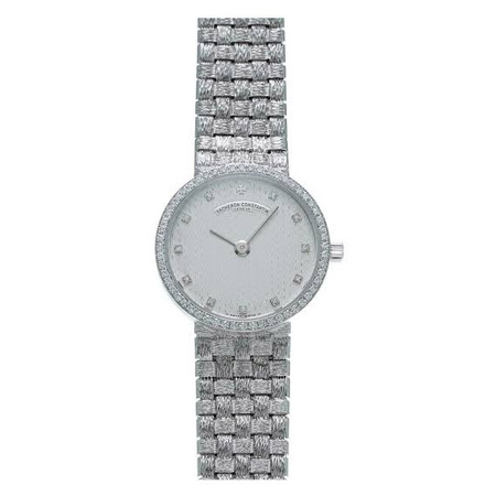 Vacheron Constantin Classique Diamond  22mm 27593/206G-8 18K White Gold Women's Watch