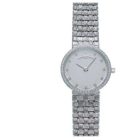 Vacheron Constantin Classique Diamond  22mm 27593/206G-8 18K White Gold Women's Watch