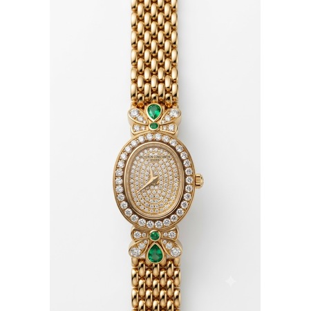 Vacheron Constantin Vintage 20mm 27637 18K Yellow Gold Women's Watch