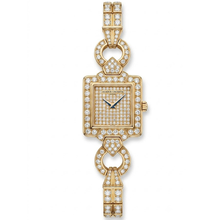 Vacheron Constantin Vintage 20mm Vin 18K Yellow Gold Women's Watch