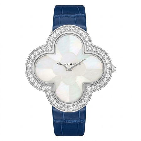 Van Cleef & Arpels ALHAMBRA TALISMAN 40mm VCAR030000 18K White Gold Women's Watch