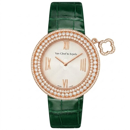 Van Cleef & Arpels Charms 38mm VCARM95100 18K Rose Gold Women's Watch