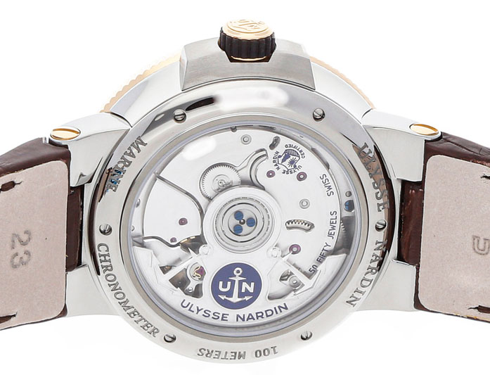 Ulysse Nardin Marine Chronometer 43mm 1185 126 45 18K Rose Gold